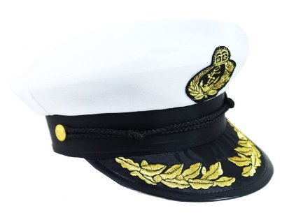 KARNEVAL Čepice námořnická Kapitán dospělý KARNEVALOVÝ DOPLNĚK