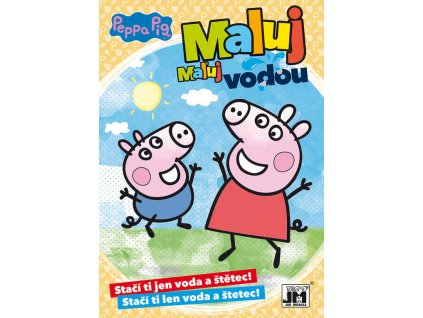 JIRI MODELS Maluj vodou Peepa Pig A5 omalovánky