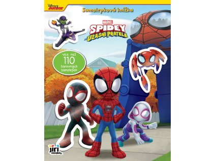 JIRI MODELS Samolepková knížka Spidey 110+ samolepek