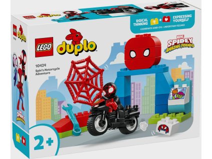 LEGO DUPLO Spin a dobrodružství na motorce 10424 STAVEBNICE