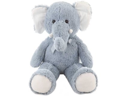 PLYŠ Slon 90cm s mašlí *PLYŠOVÉ HRAČKY*