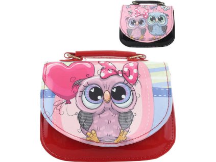 Kabelka Sovička 17x15x7cm pro holčičky 2 druhy