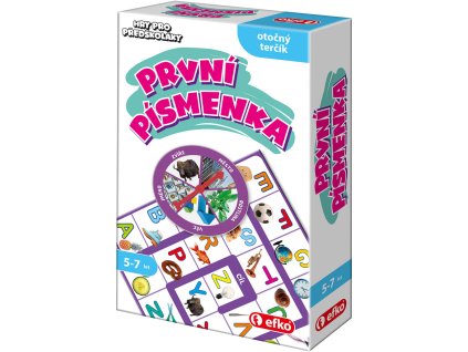 EFKO Hry pro předškoláky První písmenka *SPOLEČENSKÉ HRY*