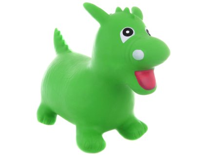 Baby hopsadlo gumové Drak set skákadlo nafukovací s pumpičkou