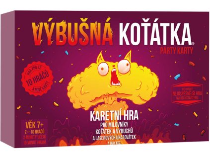 ADC Hra Výbušná koťátka Párty karty *SPOLEČENSKÉ HRY*