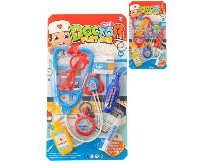 Doktorská souprava dětské lékařské potřeby set 7ks 2 druhy plast