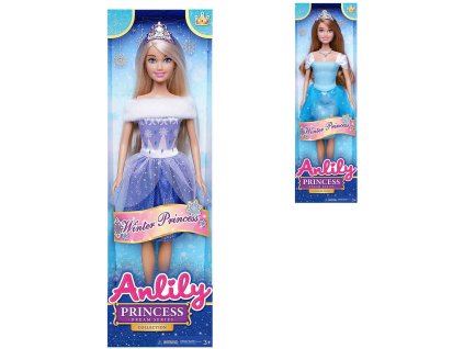 Panenka Anlily Winter Princess zimní princezna 29cm 2 druhy