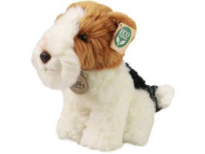 PLYŠ Pes Foxteriér 20cm Eco-Friendly *PLYŠOVÉ HRAČKY*