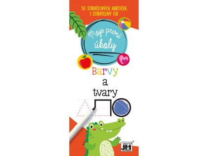 JIRI MODELS Moje první úkoly Barvy set 40 kartiček s fixem