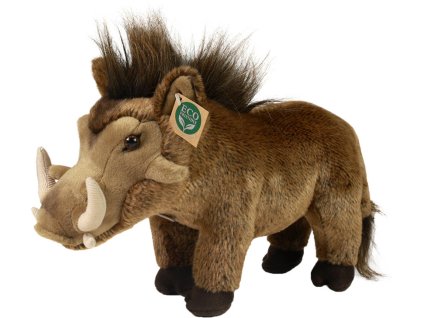 PLYŠ Prase bradavičnaté 36cm divočák Eco-Friendly *PLYŠOVÉ HRAČKY*