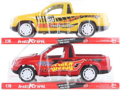 Auto Pick-up plastové terénní s grafikou 1:16 2 druhy blistr