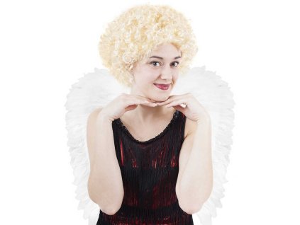 KARNEVAL Paruka Anděl krátká blond KARNEVALOVÝ DOPLNĚK
