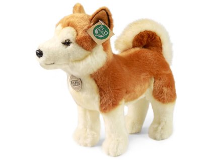 PLYŠ Pes Akita Inu 30cm Eco-Friendly *PLYŠOVÉ HRAČKY*