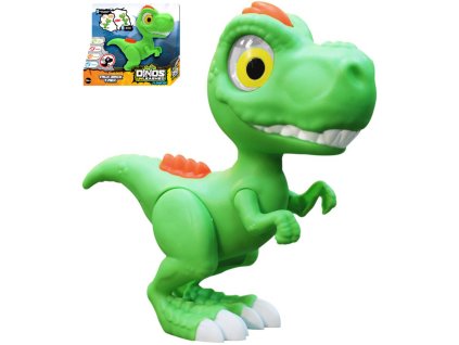 Dinosaurus T-Rex baby zvířátko opakovací na baterie REC Světlo Zvuk