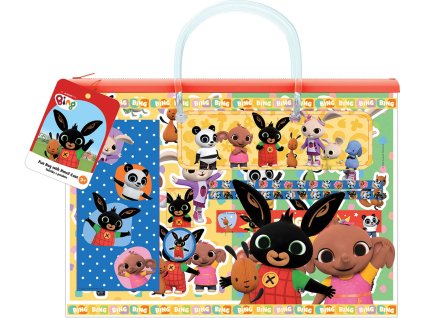 JIRI MODELS Zábavná taštička s penálem králíček Bing