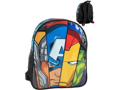 Batoh dětský Avengers 25x31x10cm s držákem nápojů klučičí