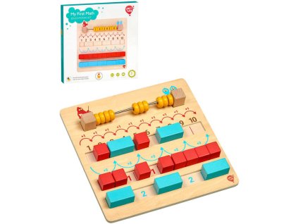LUCY AND LEO DŘEVO Moje první matematika edukativní set počítání