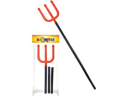 KARNEVAL Vidle čerta 95cm teleskopické dospělé KARNEVALOVÝ DOPLNĚK