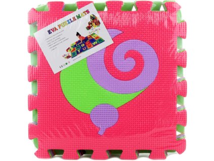 Měkké bloky Jídlo 9ks pěnový koberec baby vkládací puzzle podložka na zem