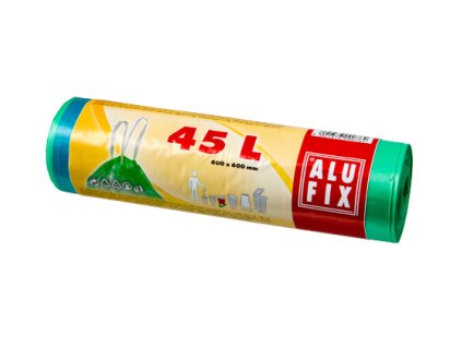 Alufix zatahovací odpadkové pytle zelené 45 l 20 ks
