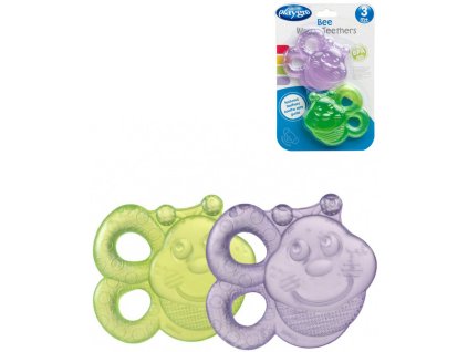 PLAYGRO Kousátko chladivé baby včelka vodní set 2ks pro miminko