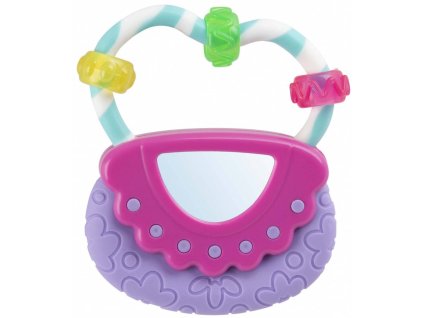 PLAYGRO Chrastítko a kousátko moje první baby kabelka pro miminko