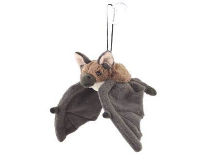 PLYŠ Netopýr 23cm s přísavkou na zavěšení 2 barvy *PLYŠOVÉ HRAČKY*