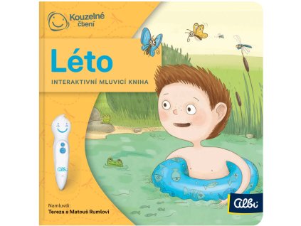 ALBI Kouzelné čtení Kniha interaktivní Léto baby minikniha