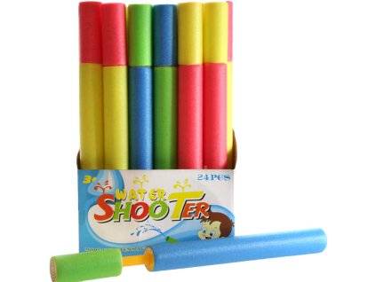 Vodní soft měkká pěnová trubice 40cm PĚNOVÉ DĚLO do vody 4 barvy