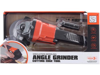 Bruska plastová mechanická dětské pracovní nářadí v krabici