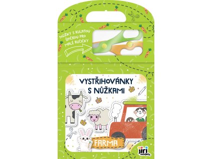 JIRI MODELS Vystřihovánky s nůžkami Farma sešit s aktivitami