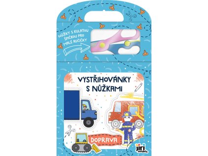 JIRI MODELS Vystřihovánky s nůžkami Doprava sešit s aktivitami
