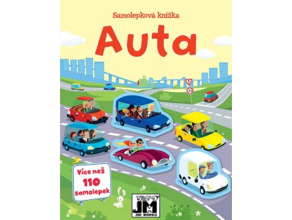 JIRI MODELS Samolepková knížka Auta