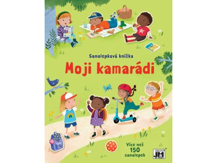 JIRI MODELS Samolepková knížka Moji kamarádi 150 samolepek