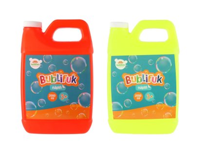Náplň do bublifuku 2 litry 2 barvy v kanystru