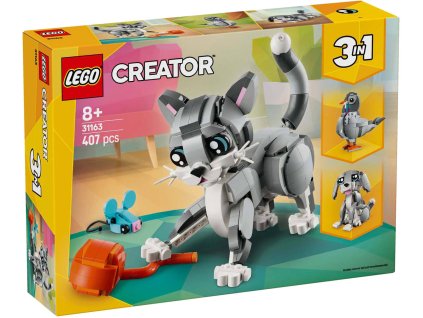 LEGO CREATOR Hravá kočka 3v1 31163 STAVEBNICE