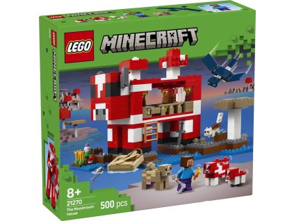 LEGO MINECRAFT Krávomůrčí domek 21270 STAVEBNICE