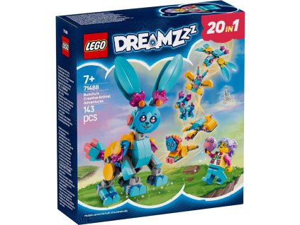 LEGO DREAMZZZ Bunchu a kreativní zvířecí dobrodružství 71488 STAVEBNICE