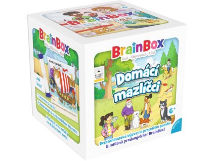 ASMODEE BRAINBOX HRA Domácí mazlíčci *SPOLEČENSKÉ HRY*