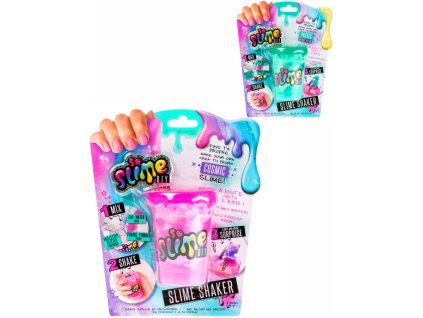 EP line Slime výroba slizu pro holky kreativní set shaker s glitry a zvířátkem 6 druhů