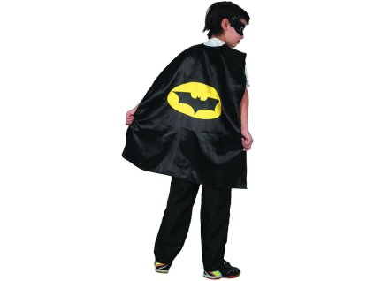KARNEVAL Šaty akční hrdina (Batman) vel. M (120-130 cm) 5-9 let KOSTÝM