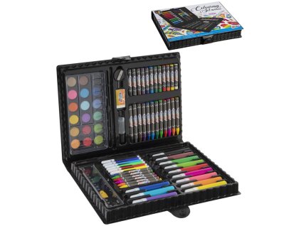 GRAFIX Malířská sada velká XL kreativní set na kreslení 80ks v kufříku