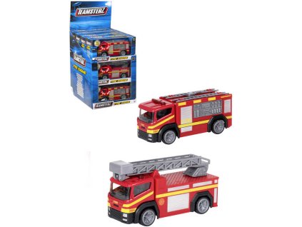 Teamsterz Fire Engine auto hasiči na baterie Světlo Zvuk různé druhy