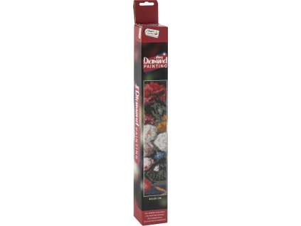 GRAFIX Diamantové malování mozaika Květiny Diamond Painting