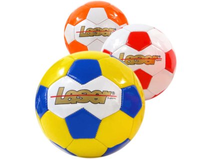 Míč malý LASER kopačák 15cm šitý 3 barvy