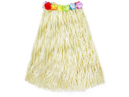KARNEVAL Sukně Hawaii Hula 45cm 3-10 let (104-150cm) *KOSTÝM*