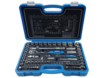 Sada hlavic 1/4"&1/2" 83dílná, NAREX 443000948