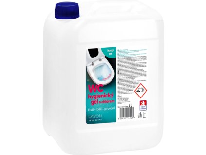 lavon wc hygienicky gel s chlorem 5l 4122801