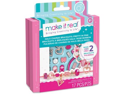 MAKE IT REAL Dárková krabička Halo Charm Mini kreativní set výroba náramků