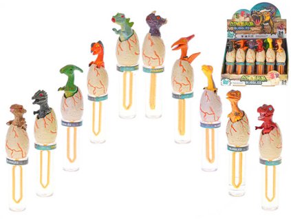 Bublifuk dinosaurus ve vajíčku 16cm dětský bublifukovač různé druhy